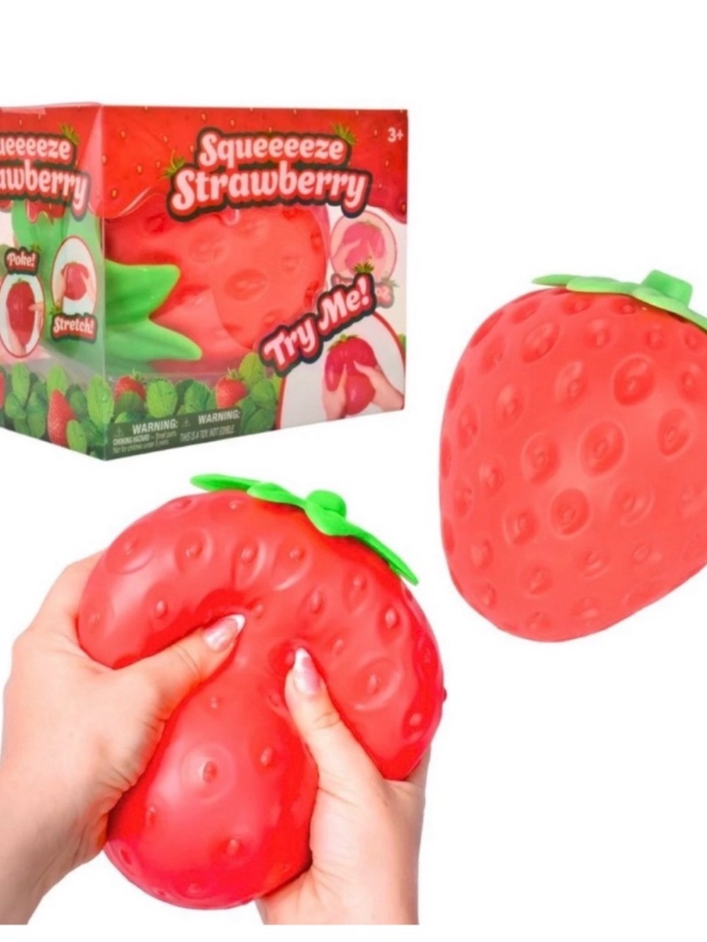 Squishy Sensory Toy - Red